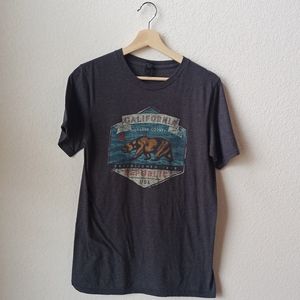 Anvil Lightweight California Republic T-shirt